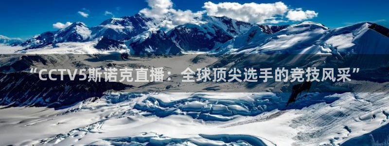 搜球8直播nba直播：“CCTV5斯诺克直播：全球顶尖选手的竞技风采”